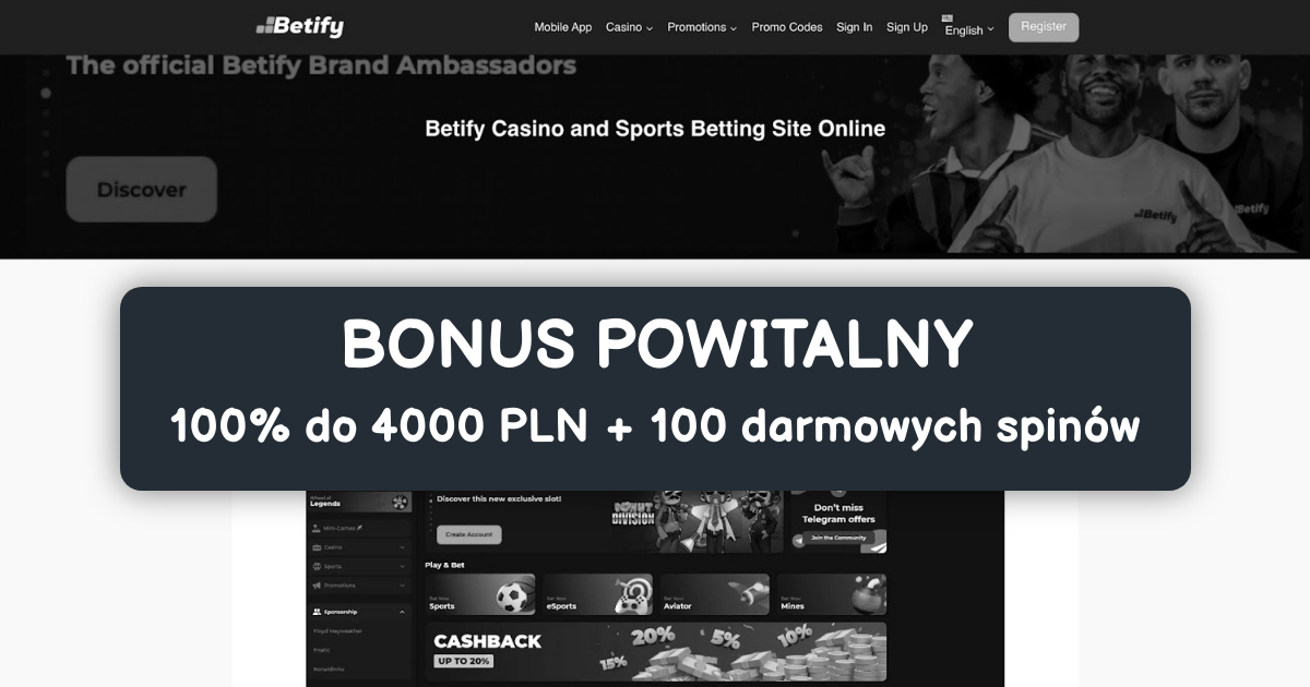 Betify Casino: Top Kasyno Online Polska